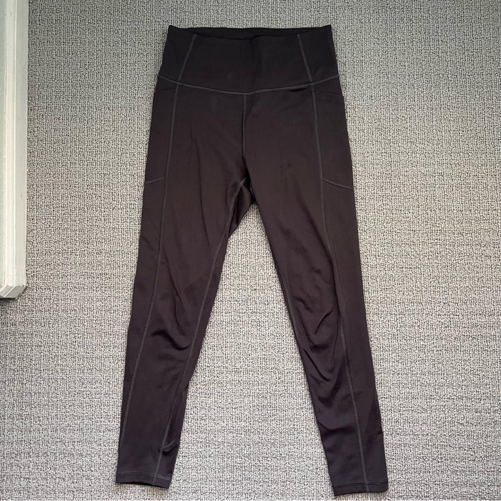 Victoria’s Secret High-Rise 23” Leggings with Side Pockets, grey
